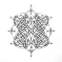Celtic Knot tattoo design idea