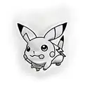 pikachu tattoo design idea
