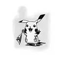 pikachu tattoo design idea