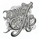 alabama script A tattoo design idea
