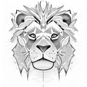 lion king tattoo design idea