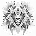 lion king tattoo design idea
