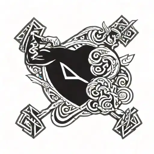 Powerlifting  tattoo design idea