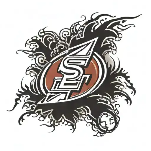 49ers logo tattoo design idea