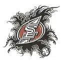 49ers logo tattoo design idea