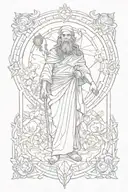 Biblical tattoo design idea