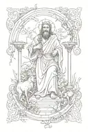 Biblical tattoo design idea