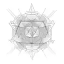 4th dimension  tattoo design idea