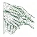 Envy hands   tattoo design idea