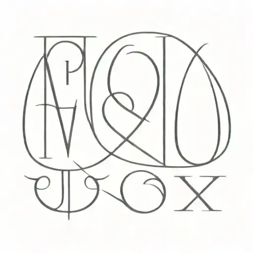 Roman numerals for February 11 1980 tattoo design idea