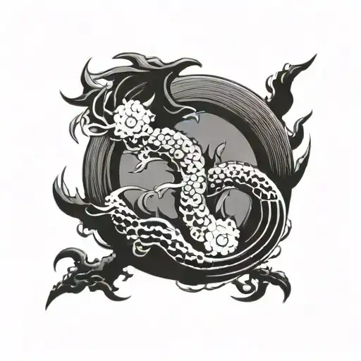 stiches that circle around arm sleeve  tattoo design idea