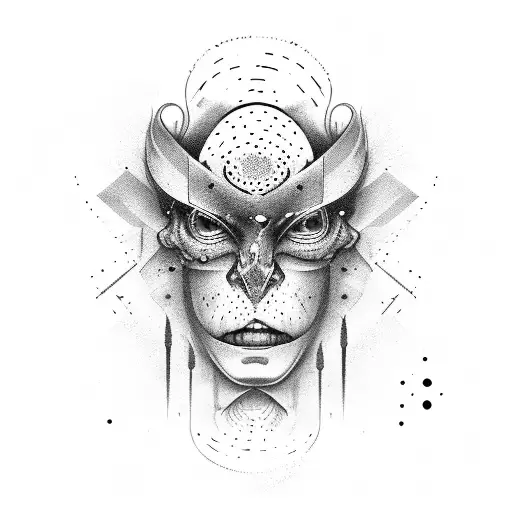 a miscellaneous design that resembles mixed uncontrollable emotions tattoo design idea