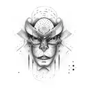 a miscellaneous design that resembles mixed uncontrollable emotions tattoo design idea