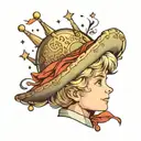 THE LITTLE PRINCE HAT tattoo design idea