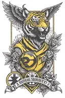 Borussia Dortmund tattoo design idea