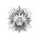 Zapdos pokemon  tattoo design idea