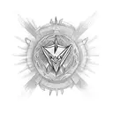 Zapdos tribal tattoo design idea