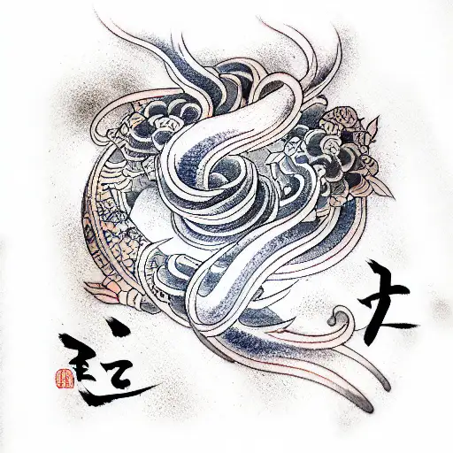 anime tattoo design idea