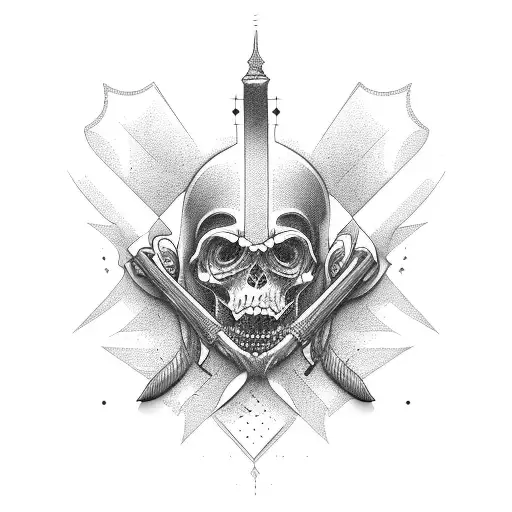 nun  tattoo design idea