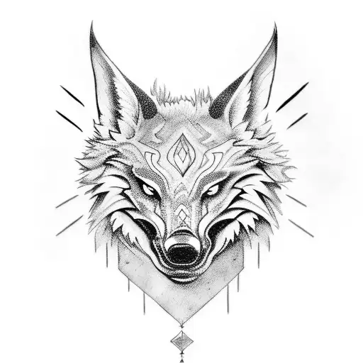 skoll and Hati tattoo design idea