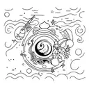 jupiter tattoo design idea