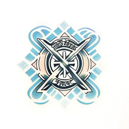 St. Brendan's Cross tattoo design idea