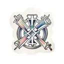 St. Brendan's Cross tattoo design idea