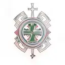 St. Brendan's Cross tattoo design idea