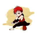 Gaara from Naruto tattoo design idea