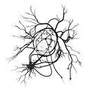 neuron tattoo design idea