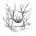 neuron tattoo design idea