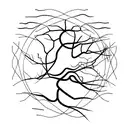 neuron tattoo design idea