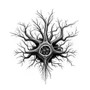 neuron tattoo design idea
