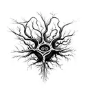 neuron tattoo design idea