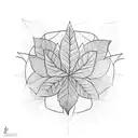 basil leaf  tattoo design idea