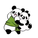 Panda and koala tattoo design idea