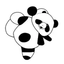Panda and koala tattoo design idea