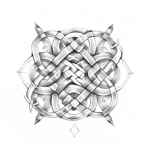 Celtic Knot tattoo design idea