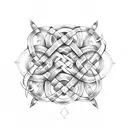 Celtic Knot tattoo design idea
