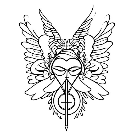 Seraphim tattoo design idea
