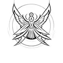 Seraphim tattoo design idea