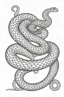 snake  surrendered tattoo separated   tattoo design idea