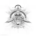 space exploration giger tattoo design idea