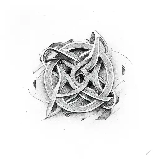 Infinity Symbol with hesrt tattoo design idea