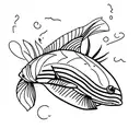 Sardine tattoo design idea
