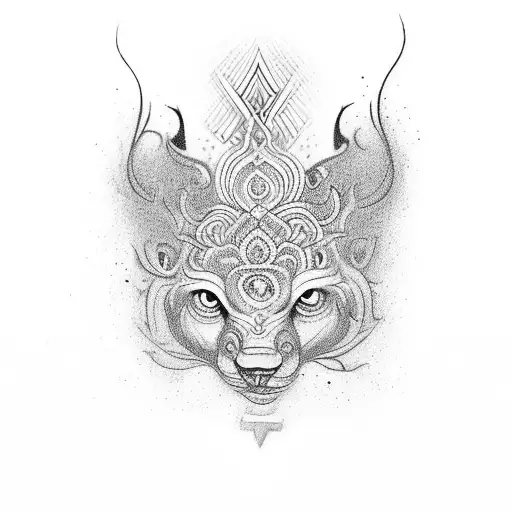 tat tvam asi, (Sanskrit: “thou art that”) in Hinduism, the famous expression of the relationship between the individual  tattoo design idea