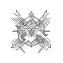 gap filler tattoo design idea