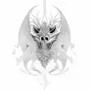 gap filler tattoo design idea