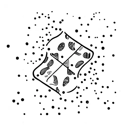 chocolate bar tattoo design idea