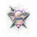 pink Floyd Disney treasure planet tattoo design idea